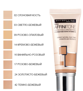 Тональный крем Maybelline Affinitone